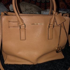 Tan Michael Kors purse